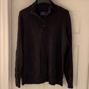 American Eagle 1/4 Zip Button Men’s Sweater Size M